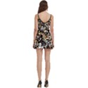 Jesus Christ Modern Halftone pattern Body Wrap Sleeveless V-Neck Mini Dress View4