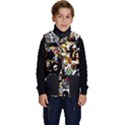 Jesus Christ Modern Halftone pattern Kid s Button Up Puffer Vest View1