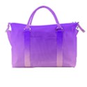 Indigo Violet To Cotton Candy Pink Linear Gradient Carry-on Travel Shoulder Bag View1
