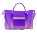 Indigo Violet To Cotton Candy Pink Linear Gradient Carry-on Travel Shoulder Bag View2