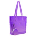 Indigo Violet To Cotton Candy Pink Linear Gradient Everyday Shoulder Bag with Pouch Bag View1