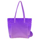 Indigo Violet To Cotton Candy Pink Linear Gradient Everyday Shoulder Bag with Pouch Bag View2