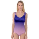 Navy Blue To Cotton Candy Pink Linear Gradient Princess Tank Leotard  View1