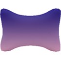 Navy Blue To Cotton Candy Pink Linear Gradient Seat Head Rest Cushion View1