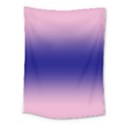 Cotton Candy Pink To Navy Blue Bilinear Gradient Medium Tapestry View1