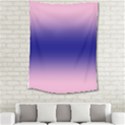 Cotton Candy Pink To Navy Blue Bilinear Gradient Medium Tapestry View2