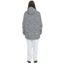 Black White Leopard Women s Multi Pockets Zip Ski and Snowboard Waterproof Breathable Jacket View4
