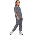 Giraffe Pattern (2) Kids  T-Shirt and Pants Sports Set View3