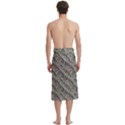 Silver Leopard Traditional Men s Hawaiian Lavalava Ie Faitaga Wrap Skirt View4