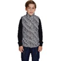 Silver Leopard Kid s Button Up Puffer Vest View1