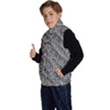 Silver Leopard Kid s Button Up Puffer Vest View2