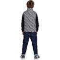 Silver Leopard Kid s Button Up Puffer Vest View4