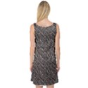 Brown Snake Pattern Sleeveless Satin Nightdress View2