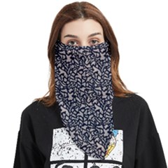 Brown Giraffe Pattern Face Covering Bandana (triangle)