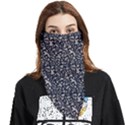 Brown Giraffe Pattern Face Covering Bandana (Triangle) View1