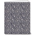 Brown Giraffe Pattern 7  x 9  Hardcover Notebook View1