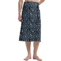 Blue Giraffe Pattern Traditional Men s Hawaiian Lavalava Ie Faitaga Wrap Skirt View3