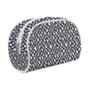 Black White Snake Pattern Make Up Case (Small) View1