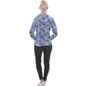 blue roses Women s Overhead Hoodie View2