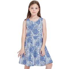 Blue Roses Kids  Skater Dress