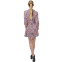 Floral Mix Mini Skater Shirt Dress View2