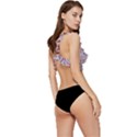 Floral Mix Low Cut Ruffle Edge Bikini Top View3