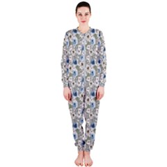 Grey Roses Onepiece Jumpsuit (ladies)