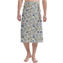 Grey Roses Traditional Men s Hawaiian Lavalava Ie Faitaga Wrap Skirt View1