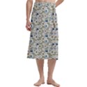 Grey Roses Traditional Men s Hawaiian Lavalava Ie Faitaga Wrap Skirt View3