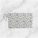 Grey Roses Canvas Cosmetic Bag (Small) View1