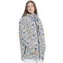 Grey Roses Women s Multi Pockets Zip Ski and Snowboard Waterproof Breathable Jacket View3