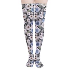 Roses Thigh High Stockings