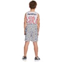 Roses Grey Roses Kids  Basketball Shorts View4