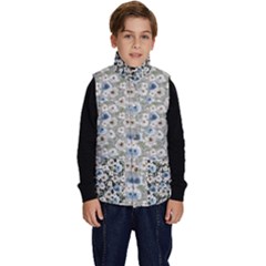 Roses Grey Roses Kid s Button Up Puffer Vest