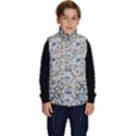 Roses Grey Roses Kid s Button Up Puffer Vest View1