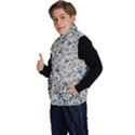 Roses Grey Roses Kid s Button Up Puffer Vest View2