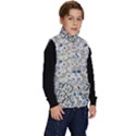 Roses Grey Roses Kid s Button Up Puffer Vest View3