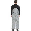 Roses Grey Roses Men s Front Zip Ski And Snowboard Bib Pants View4