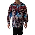Grateful Dead Hippie Peace Roses Rock Music Legend Kids  Hooded Windbreaker View1