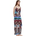 Grateful Dead Hippie Peace Roses Rock Music Legend Spaghetti Top Long Pants Satin Pajamas Set View3