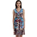 Grateful Dead Hippie Peace Roses Rock Music Legend Sleeveless Dress With Pocket View1