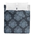 Dr Who Tardis Pattern Duvet Cover Double Side (Full/ Double Size) View1