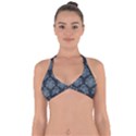 Dr Who Tardis Pattern Halter Neck Bikini Top View1
