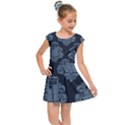 Dr Who Tardis Pattern Kids  Cap Sleeve Dress View1