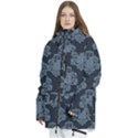 Dr Who Tardis Pattern Women s Multi Pockets Zip Ski and Snowboard Waterproof Breathable Jacket View2