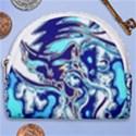 Trippy Dippy Bears Blue Dancing Greatful Dead Skull Steal Your Face Horseshoe Style Canvas Pouch View1