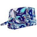 Trippy Dippy Bears Blue Dancing Greatful Dead Skull Steal Your Face Wristlet Pouch Bag (Large) View1