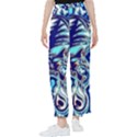 Trippy Dippy Bears Blue Dancing Greatful Dead Skull Steal Your Face Women s Pants  View1
