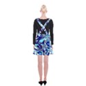 Trippy Dippy Bears Blue Dancing Greatful Dead Skull Steal Your Face Suspender Skater Skirt View2