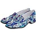Trippy Dippy Bears Blue Dancing Greatful Dead Skull Steal Your Face Women s Classic Loafer Heels View2